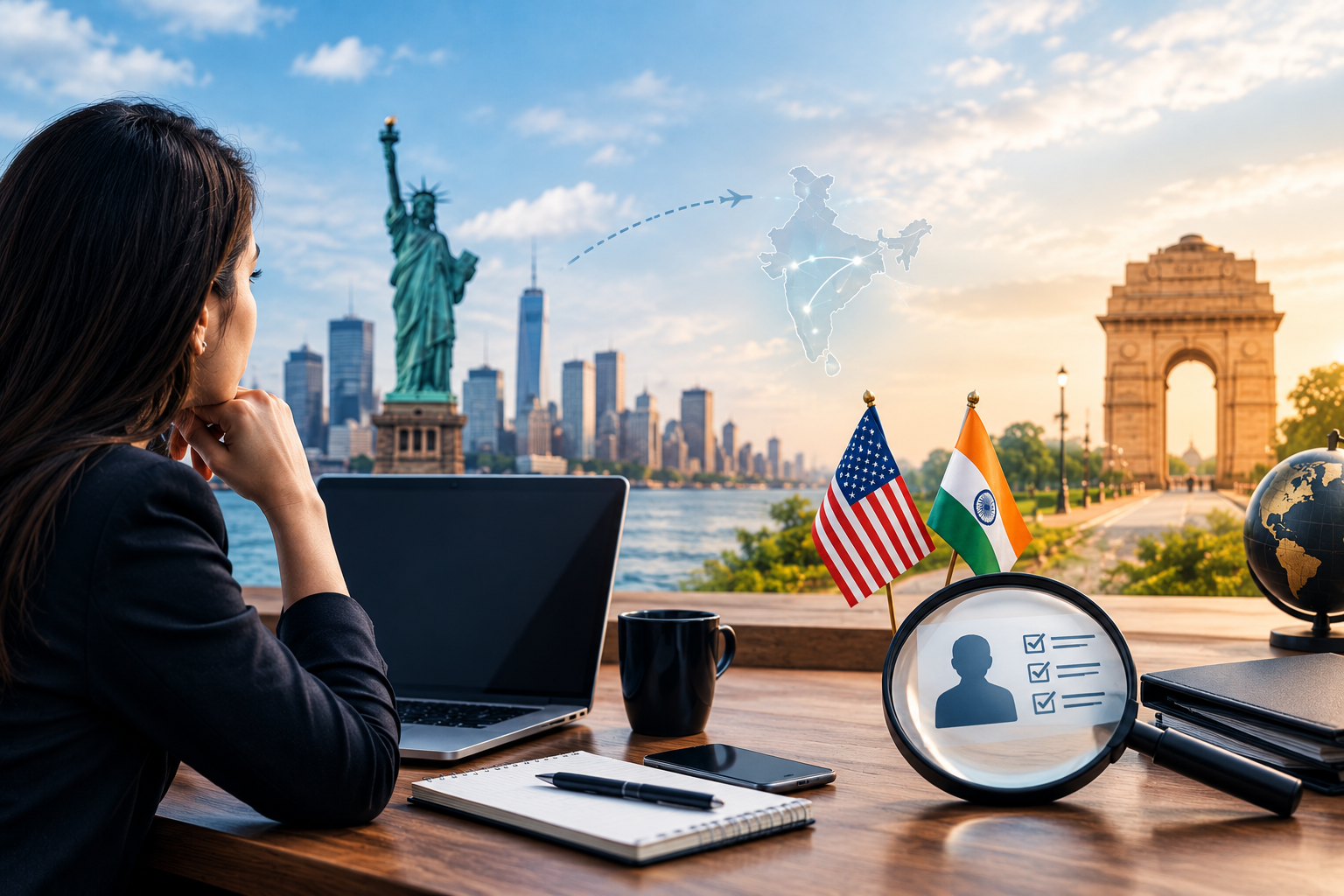 Background verification in India for NRIs living in the USA