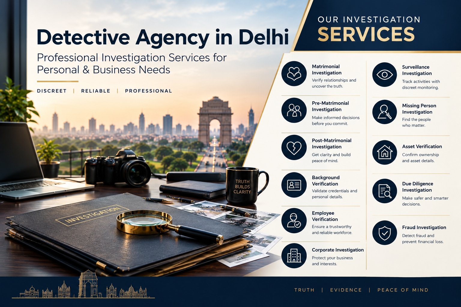 Investigation Services in Delhi